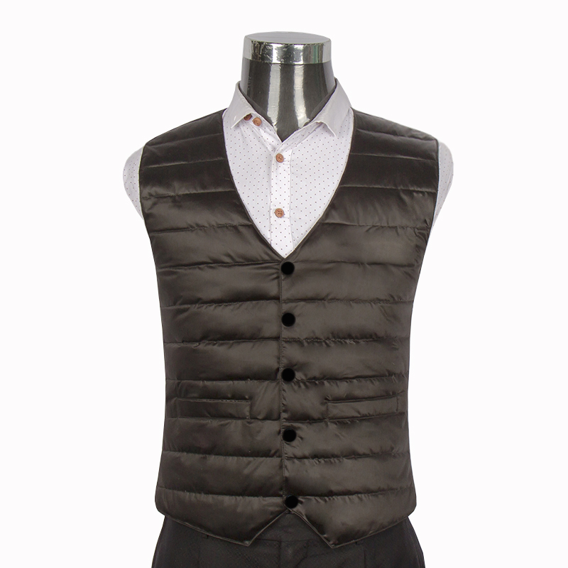 Vest nam mùa đông xuống cotton nam kinh doanh ấm áp bên trong mặc vest vest mỏng mỏng vest trung niên cỡ lớn áo ba lỗ tanktop nam
