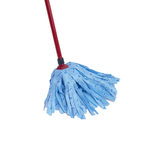 Deao blue mop home vintage non-woven fabric hand-free hand wash traditional mop