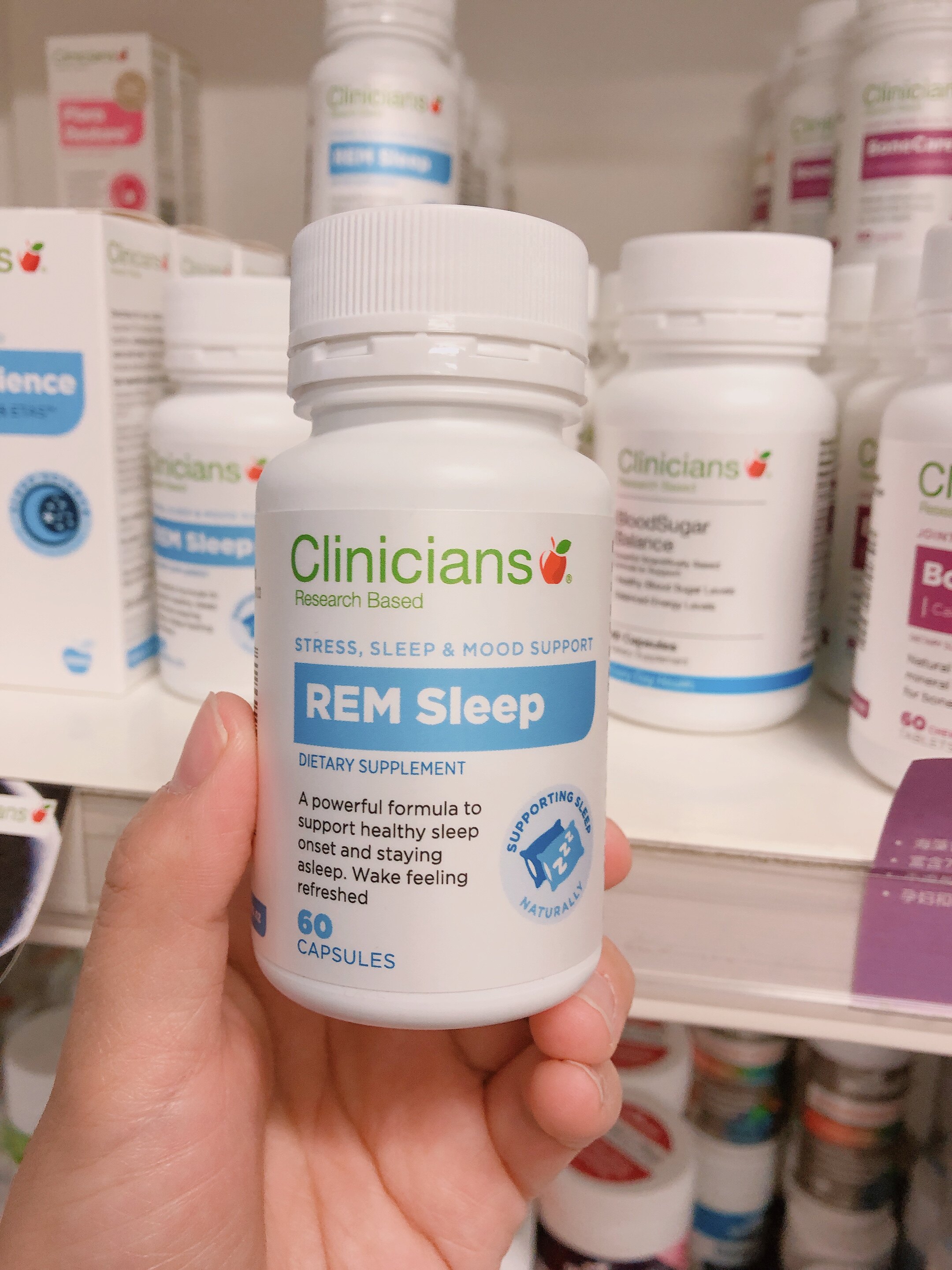 New Zealand Koli pure clinicians sleeping spirit contains Rem Sleep60 grains