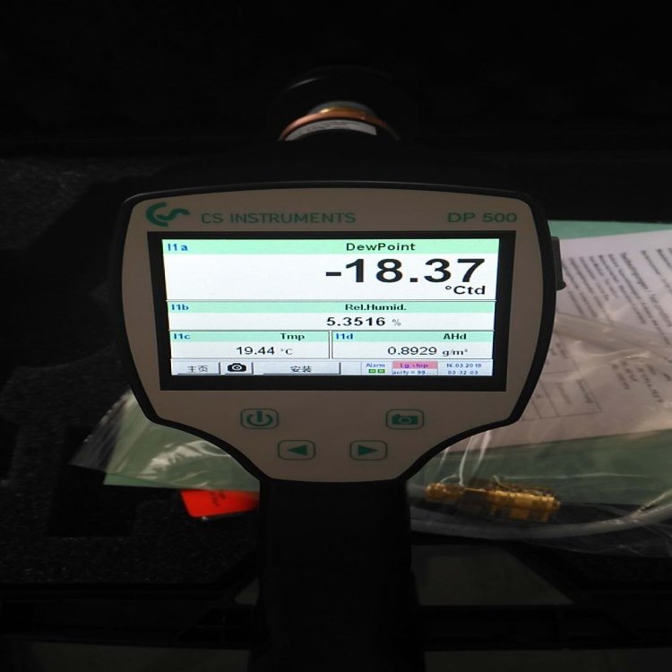 熠恒能源设备现货直发手持式露点湿度测量仪DP500/510