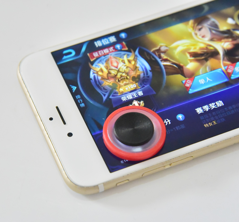 Vua vinh quang xử lý kẻ hút rocker dán để gửi Android Apple đi bộ tạo tác trò chơi di động máy trò chơi di động CF - Cần điều khiển tay cầm chơi game cho iphone