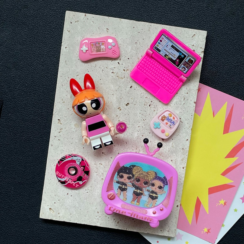 Crocs Accessories Original Powerpuff Girls Cartoon Cute Shoe Charms Suitable for Crocs, High-End Versatile Shoe Buckles Crocs Accessories Original Powerpuff Girls Cartoon Cute Shoe Charms Suitable for Crocs, High-End Versatile Shoe Buckles