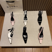 Small ckerwin Baotou sandals 2024 new popular summer French style ladies high-end shoes