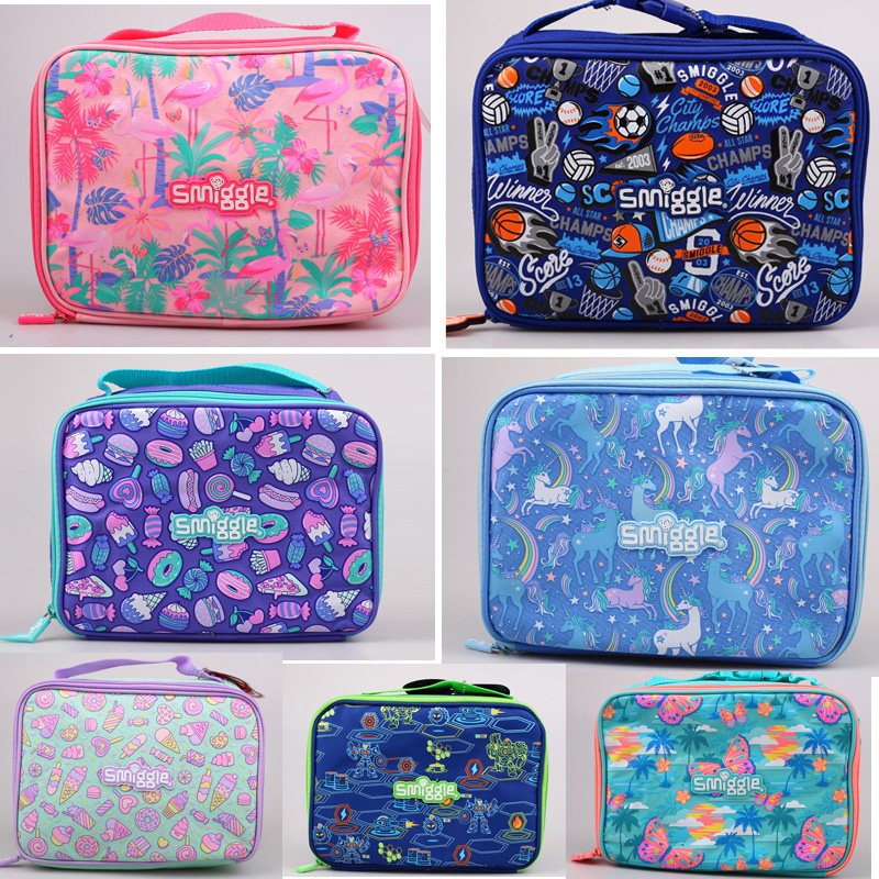 Australian Smiggle Square Ice Pack Carry-on Children Meal Kits Lunch Bag Straight Mail Spot