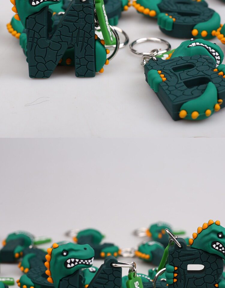 Брелок 澳洲smiggle绿色恐龙钥匙扣 Star Baby