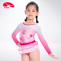 Liweika 2021 VCIA happy long-sleeved gymnastics suit for girls ballet dance practice fitness suit
