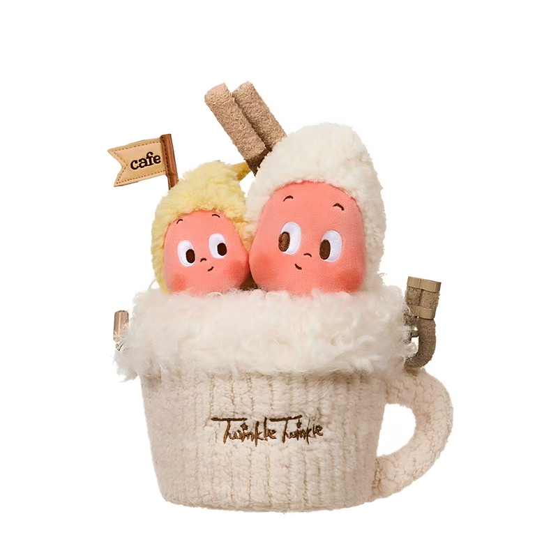 Popmart Star People Welcome to the Moon Surface Series Affogato Coffee Crossbody Bag