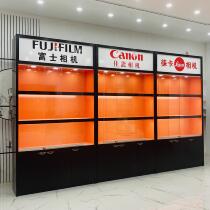 Camera electronic product display cabinet hardware helmet product display cabinet specialty dry goods gift box shelf tobacco and wine cabinet