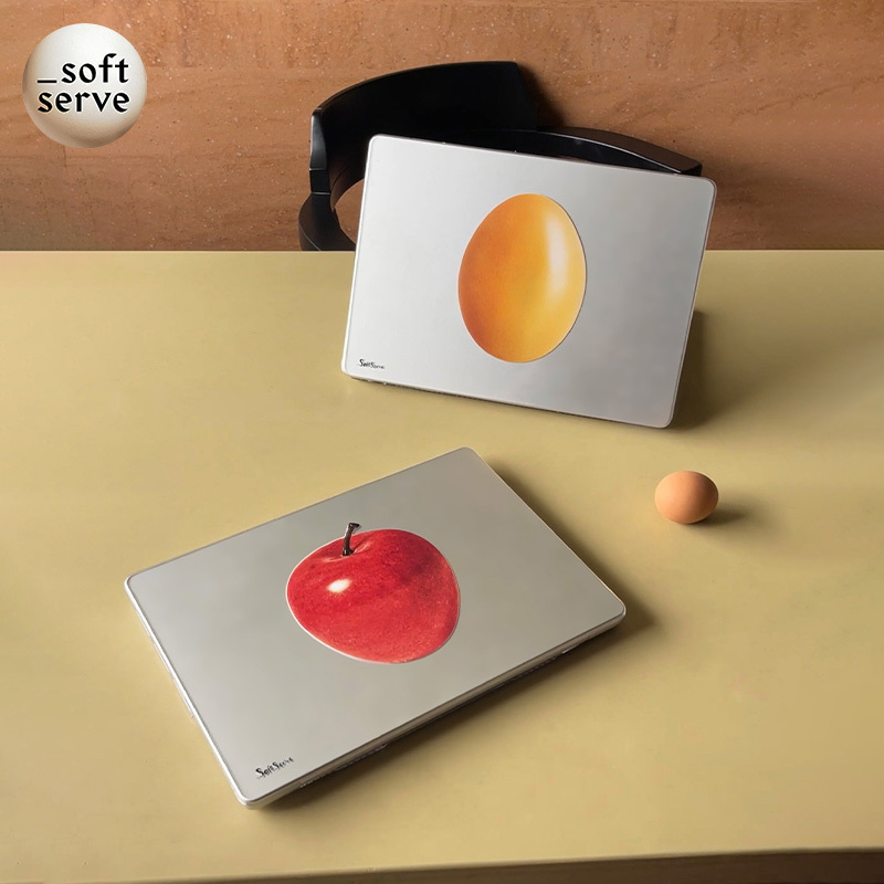 Softserve Soft Supply Delicious Family Notebook MacBook Computer Protective Case Full Cover Softserve Soft Supply Delicious Family Notebook MacBook Computer Protective Case Full Cover