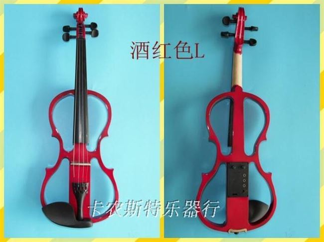 Bán kỷ niệm biểu diễn sân khấu điện tử violin điện tử màu trắng có thể được làm thủ công bằng gỗ rắn nhạc cụ dành cho người lớn - Nhạc cụ phương Tây đàn guitar acoustic