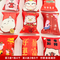 Cartoon drawing box hanging tissue bag living room cloth tissue cover home storage decoration paper car tissue box
