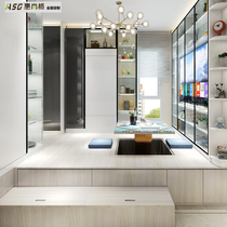 Hui Shangge Hong Kong whole house custom furniture Japanese tatami whole custom floor bed wardrobe integrated small apartment