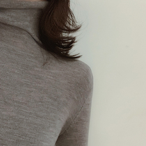 DORATR19 German Yangtze 60 100 percent worsted wool thin high collar base shirt