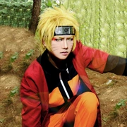 Quần áo Naruto COS xoáy Quần áo Naruto COS thế hệ thứ hai áo choàng cổ tích mẫu cosplay trang phục đầy đủ - Cosplay