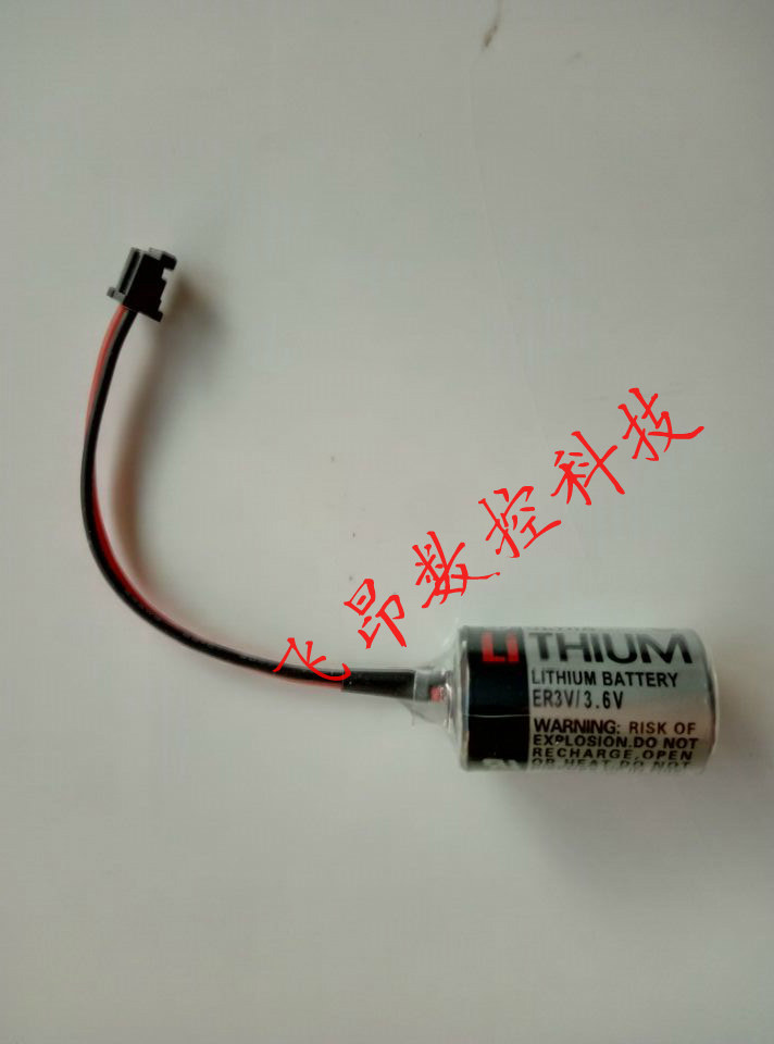 JZSP-BA01 Ankawa servo used lithium battery ER3V 3 6V Toshiba TOSHIBA black plug