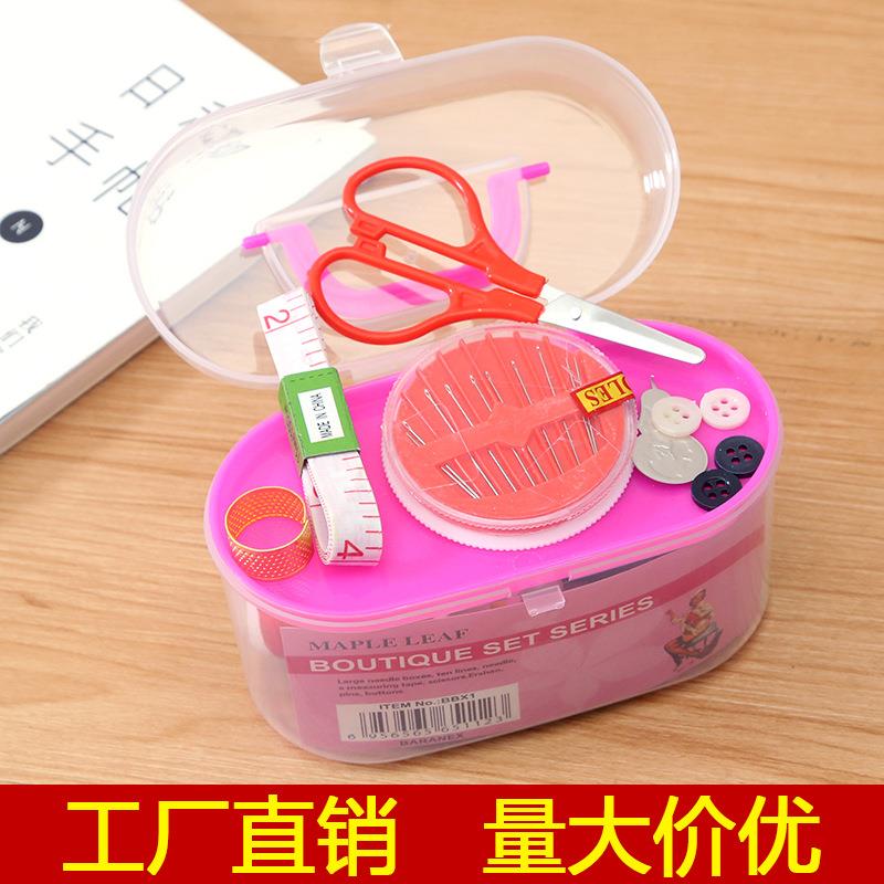 Tpin line Bailbox Yiwu line box sewing color line multifunction Bayou box home Hand sewing needle boxed manufacturer