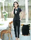 1507 có thể gieo vần 2020 mùa xuân và mùa hè tay ngắn mặc trang phục chuyên nghiệp dành cho nữ - Business Suit