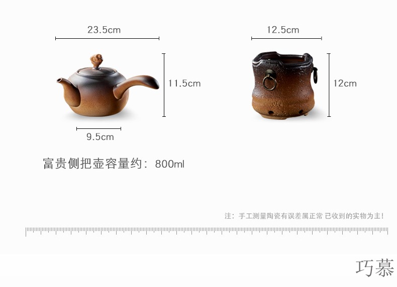 Qiao mu QGZ household is suing field portable liquid alcohol lamp ceramic wind boiled tea stove, kettle ceramic POTS