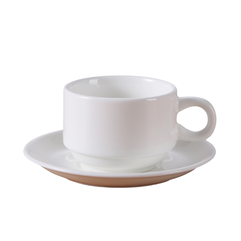 Qiao mu coffee cup set ceramic hotel tableware places cup of milk tea cup contracted coffee cups spent tea cups