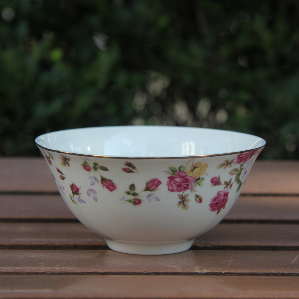 Qiao mu tangshan ipads porcelain two - tonne 5 "excessive penetration bowl of rice, a bowl of such soup bowl up phnom penh Korean bowl of chaos