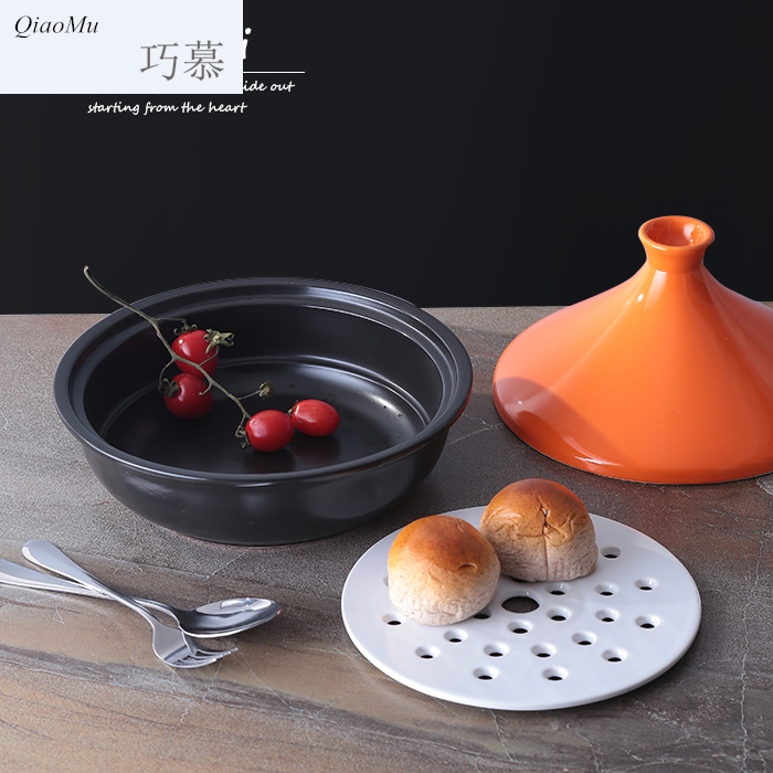 Qiao mu tower JiGuo soup rice casseroles, high temperature resistant ceramic pot open flame'm gas household hotel restaurant