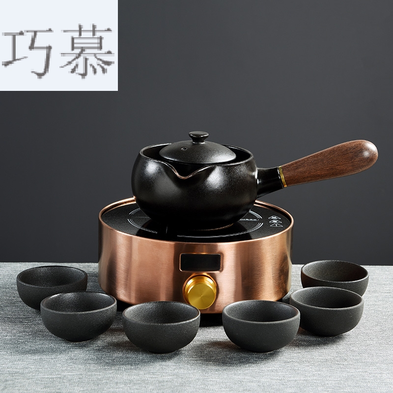 Qiao mu Japanese side put the pot of boiling tea ware steam black tea teapot tea kettle electric TaoLu tea stove