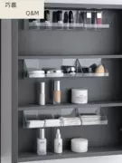 Tủ gương hộp bảo quản phòng tắm hẹp vát dốc mỹ phẩm treo tường tủ phòng tắm giá rửa bàn hiện vật tủ gương inox tủ gương gắn tường