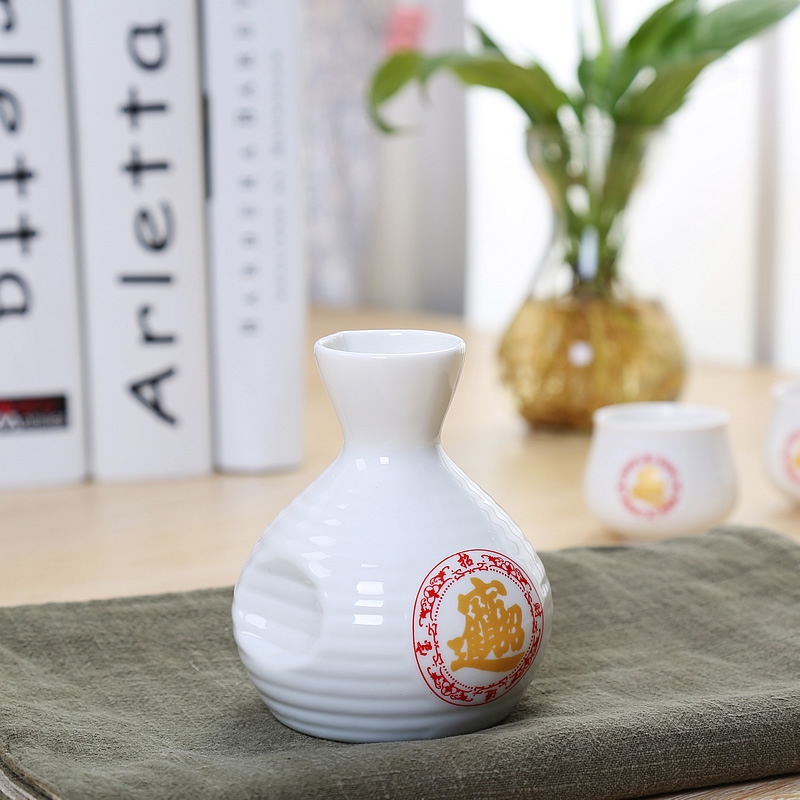 Qiao mu Japanese ceramics hip points wine home wine cup of liquor cup wine pot rice wine wine suits for