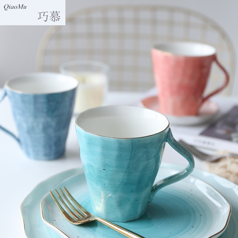 For color opportunely up phnom penh irregular series ceramic keller cup men and women milk cup cup coffee cups