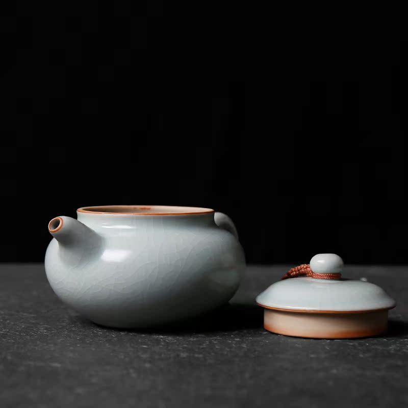 Qiao mu PMZ your up tea kungfu tea pot small single pot of ceramics slicing can keep checking the ice crack glaze large house