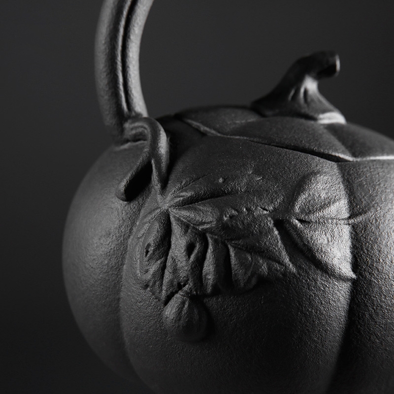 Qiao mu lava rock - electrical TaoLu ceramic boiling tea ware black tea kettle side soaked the pot of Japanese kung fu tea pot boil water