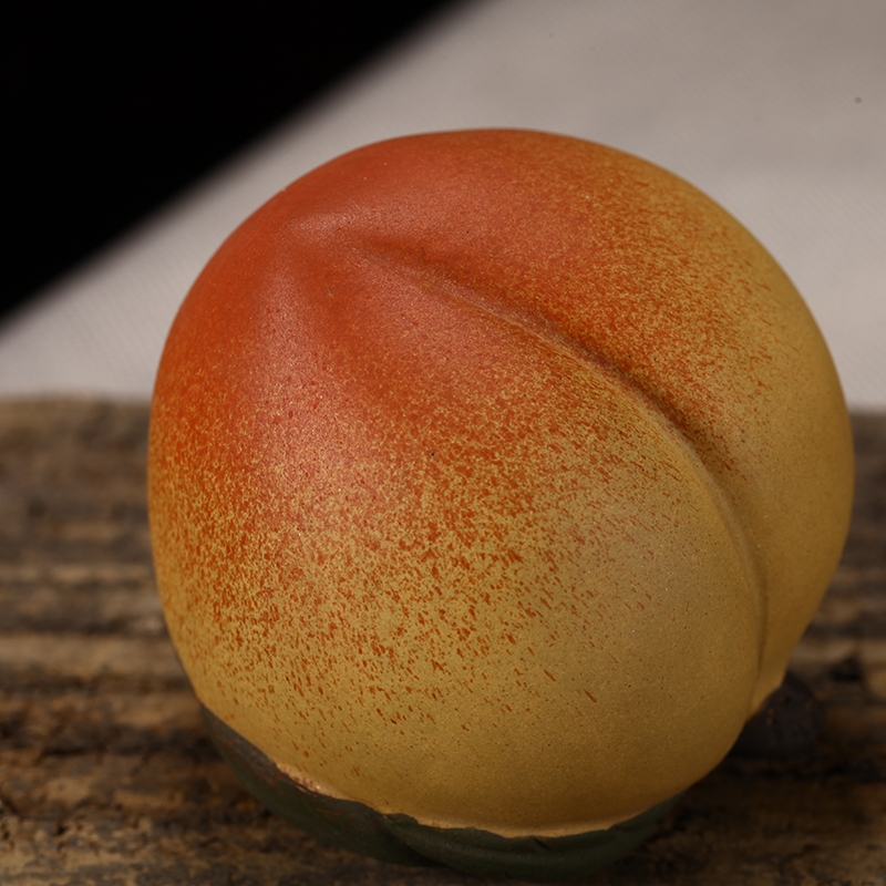 Qiao mu YM yixing undressed ore furnishing articles pet boutique purple sand tea to keep pure hand - made tea peach tea furnishing articles