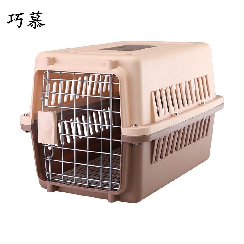 High-end Pet Avionics Box Dogs Kitty out of the box Air transport Suitcases Transport Cat Cages Portable Out Kittens