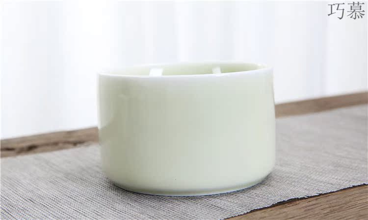 Qiao mu he its drank fittings base temperature glass based celadon he its drank heat - resistant high - temperature he its drank the pot