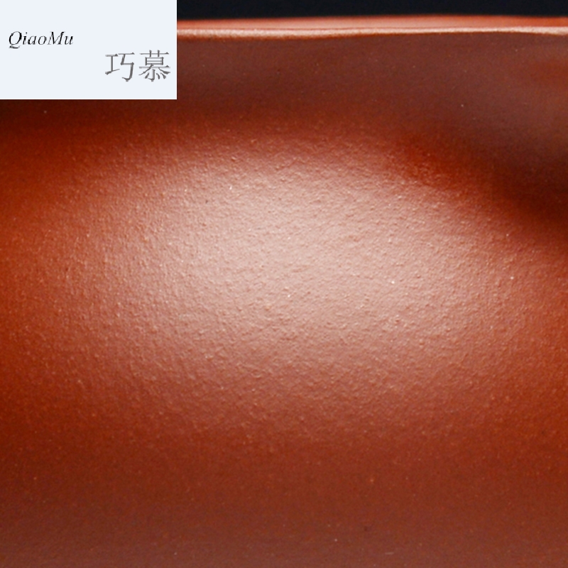 Qiao mu QD yixing purple clay teapots kung fu tea cup run of mine ore the qing cement manual filtering fair tea cup of milk