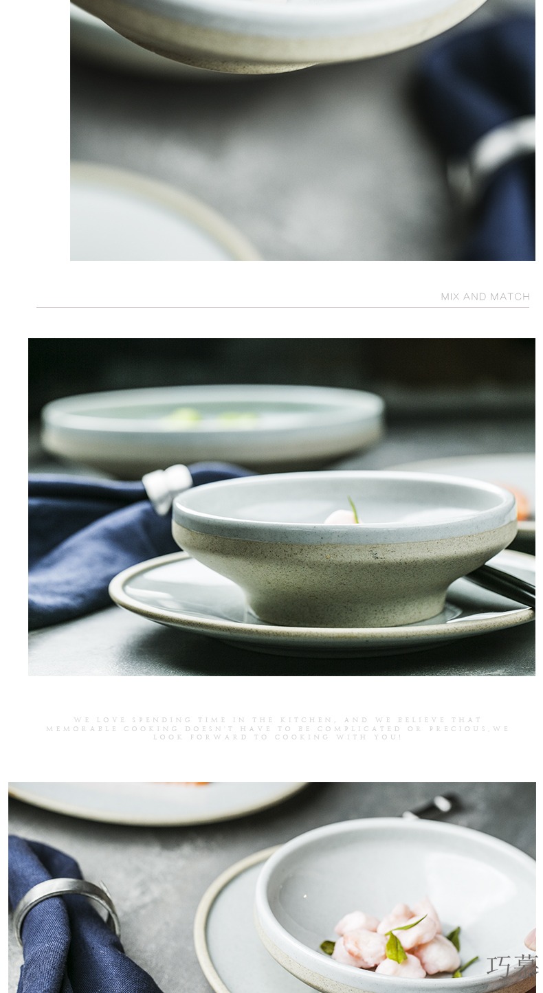 Longed for western - style ceramic bowl of fruit bowl of restoring ancient ways opportunely original glaze series rainbow such as bowl dessert bowl bowl bowl a salad bowl