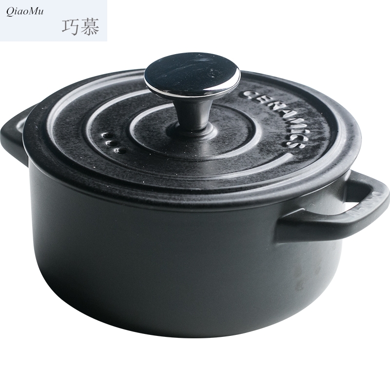 Qiao mu Japanese law casseroles, high temperature resistant ceramic pottery small saucepan soup pot stew pot of porridge pot soup pot nonstick skillet for breakfast