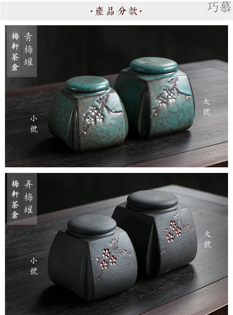 Longed for restoring ancient ways opportunely manual caddy fixings puer tea pot creative hand - made ceramic up seal sifang tea warehouse