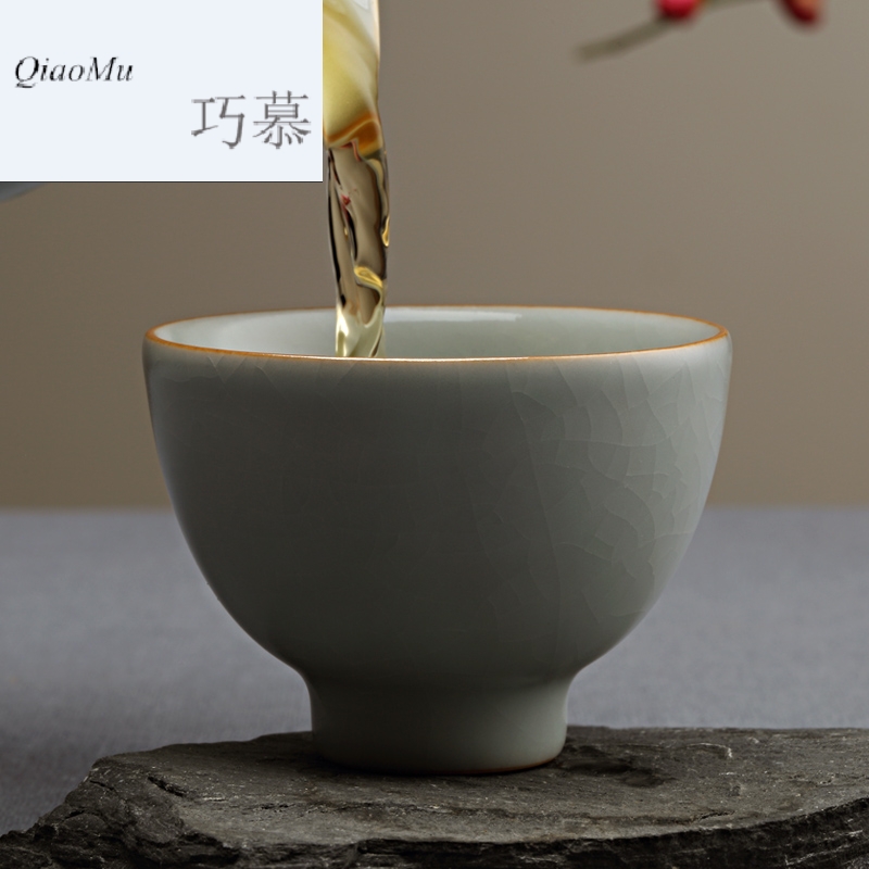Qiao MuFengZi your up sample tea cup kung fu tea set for a cup of individual CPU master cup ceramic cups cup cup