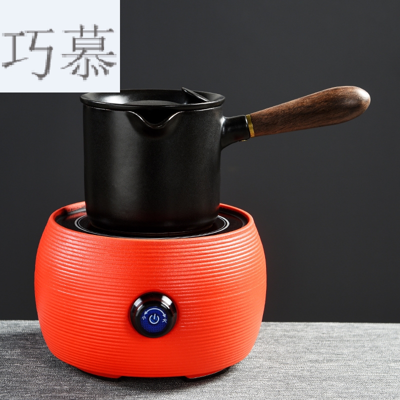 Qiao mu household utensils coarse pottery steaming pot of tea tea kettle to girder lateral brewed tea is tea electric TaoLu suits for