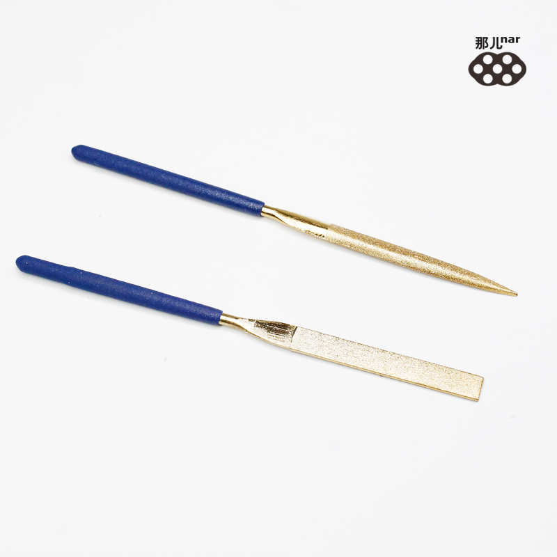 There mosaic handmade diy tools stained glass grinding corner trimming file set