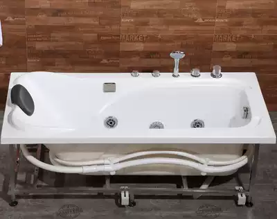 Bath acrylic single embedded household adult surfing massage tub constant temperature heating 1 4 -1 8 meters