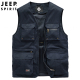 JEEP JEEP CAM VAI ARMOUR SPRING CỦA MEN VÀ MÙA HÈ MỚI CÁ NGÀNH ẢNH MULTI-POCKET Workwear HORSE CLIP MENS JACKET