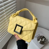 Цепь, летняя сумка через плечо, модная портативная трендовая сумка на одно плечо, на цепочке, в корейском стиле