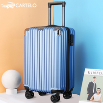Carcodile Crocodile Crocodile Suitcase Suitcase Pull Rod Box Universal Wheel 20 female male student 24 inch password box tide