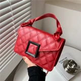 Цепь, летняя сумка через плечо, модная портативная трендовая сумка на одно плечо, на цепочке, в корейском стиле