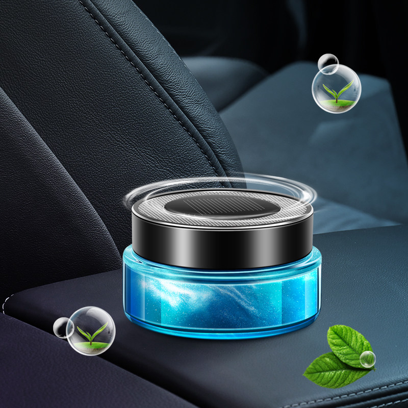 Car-mounted solar perfume car in-car aromatherapy accessories car fragrance cream men's special lasting light fragrance high-end ornaments