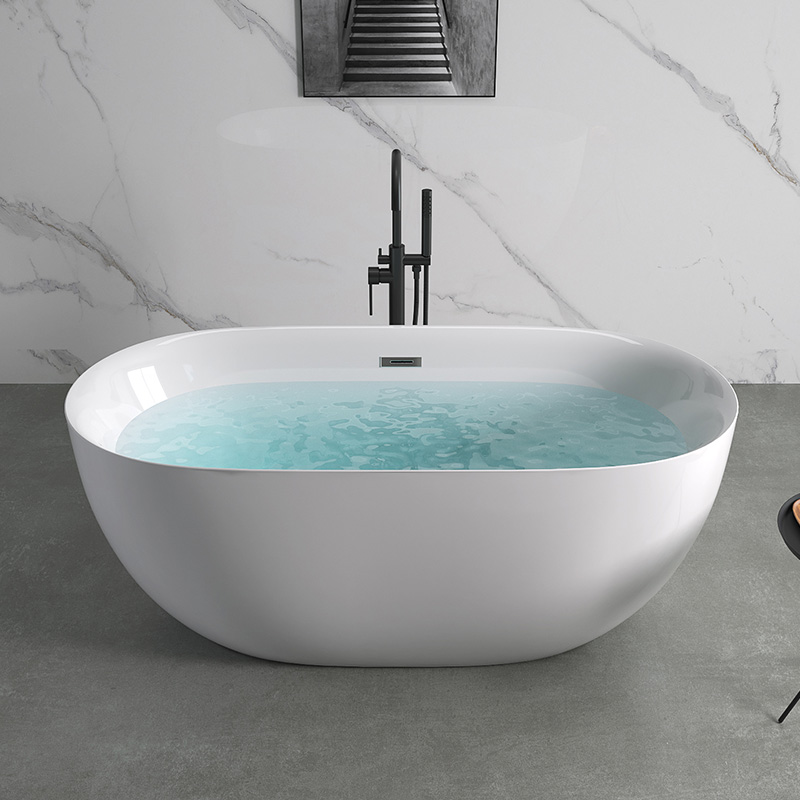 Acrylic Home Small-family-shaped thin side independent style Seamless Bathtub mobile European-style Double Guido bathtub-Taobao