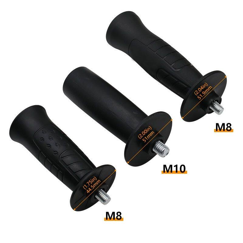 角磨机塑料把手M8 M10螺纹辅助侧手柄磨光机角向磨光机前手柄配件