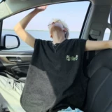 Ретро летний жилет, футболка без рукавов, в американском стиле, с вышивкой